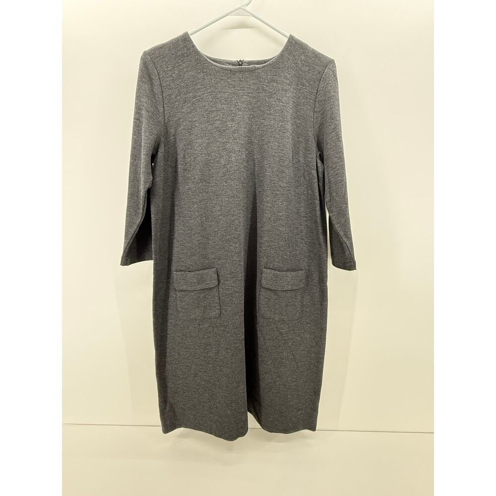 J Jill Ponte Dress with Front Pockets - Medium